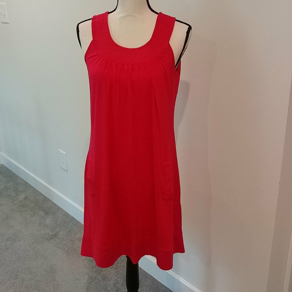 Cherry red dress